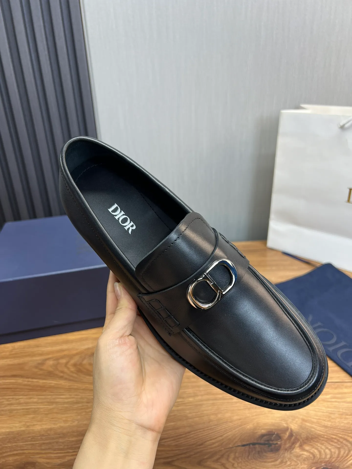 Men's men's shoes💰560💰 Dior men's business casual leather shoes👞all use imported original brand leather, just to create a more comfortable wearing experience, upper: original cowhide➕imported sheepskin lining, original non-slip and wear-resistant rubber outsole✔️36-45 (38.45 non-returnable)